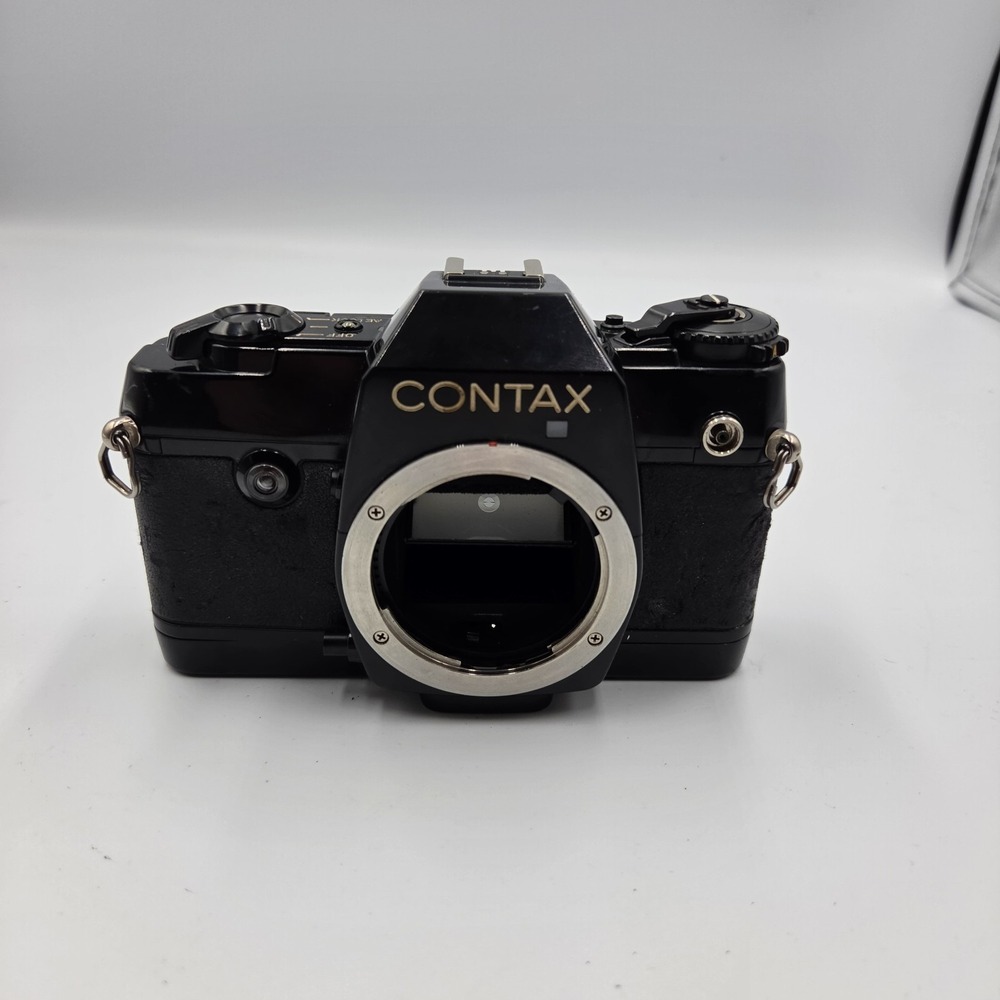 Vintage Contax 137 MD Quartz Film Camera Body As Is Untested